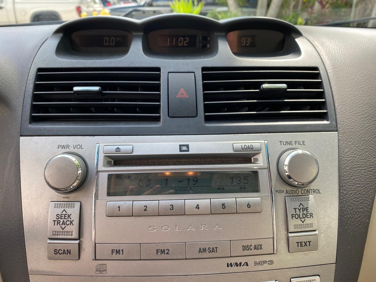 2007 Toyota Camry Solara SLE LOW MILES 39,944 1 OWNER Pompano Beach FL