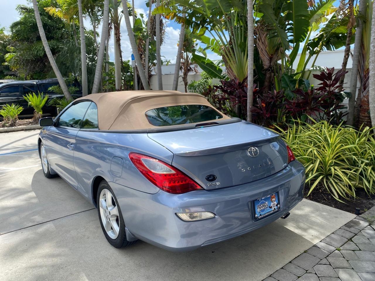 2007 Toyota Camry Solara SLE LOW MILES 39,944 1 OWNER Pompano Beach FL