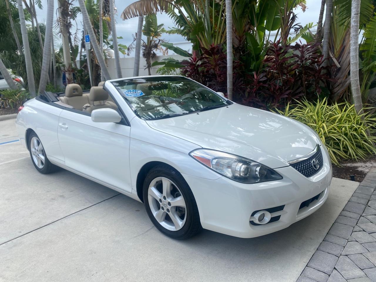 2007 Toyota Camry Solara SLE LOW MILES 67,647 Pompano Beach FL
