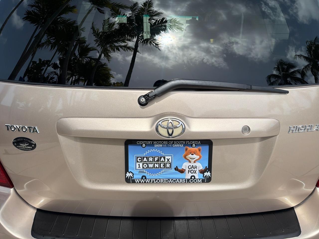 2007 Toyota Highlander LOW MILES 58,814 1 OWNER Pompano Beach FL