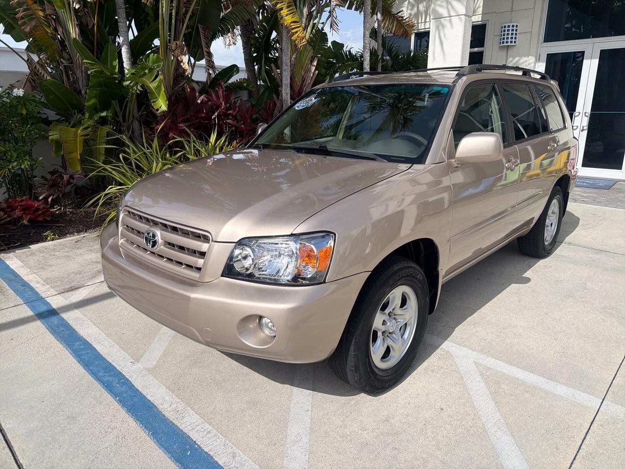 2007 Toyota Highlander LOW MILES 58,814 1 OWNER Pompano Beach FL