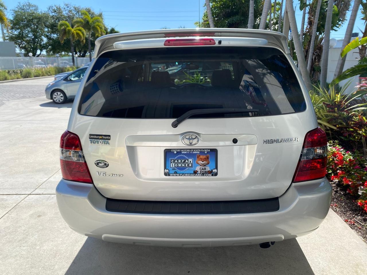 2007 Toyota Highlander Limited 4WD LOW MILES 47,399 1 OWNER Pompano Beach FL