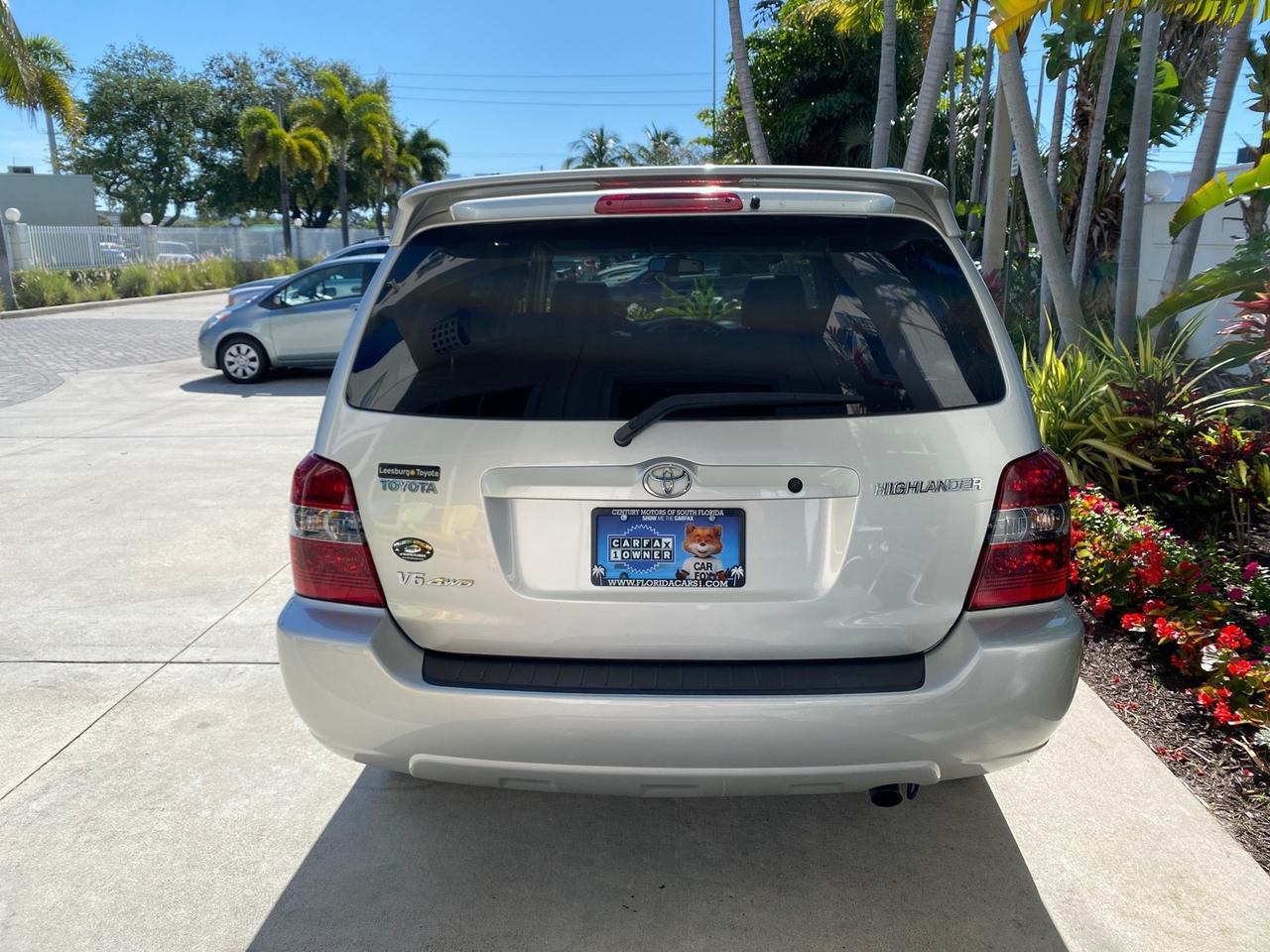 2007 Toyota Highlander Limited 4WD LOW MILES 47,399 1 OWNER Pompano Beach FL