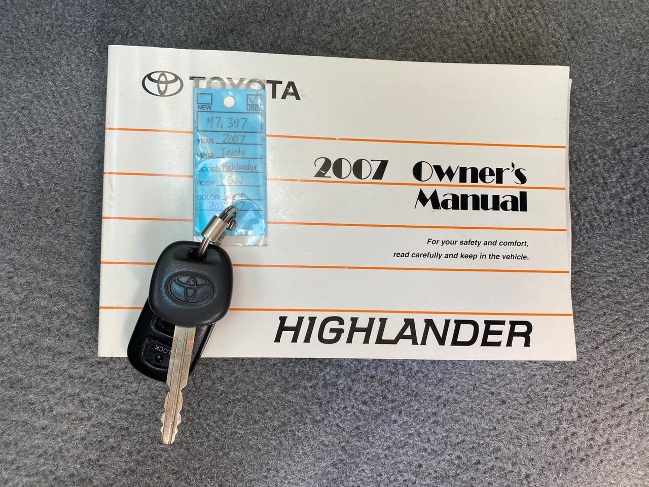 2007 Toyota Highlander Limited 4WD LOW MILES 47,399 1 OWNER Pompano Beach FL