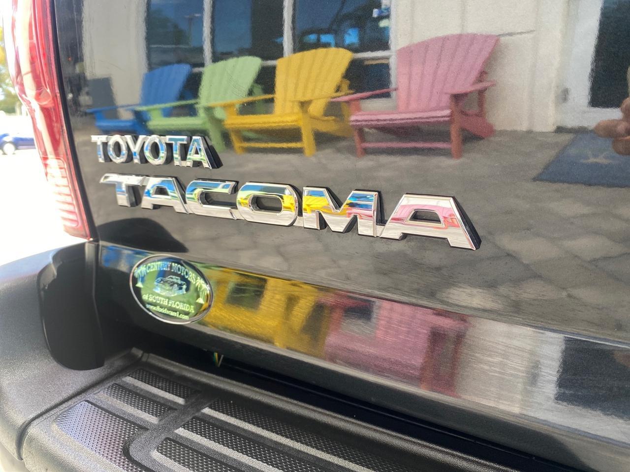 2007 Toyota Tacoma 4 DR CAMPER TOP LOW MILES 52,954 Pompano Beach FL