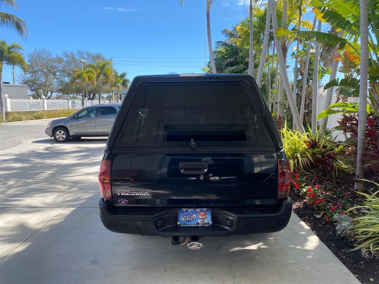 2007 Toyota Tacoma 4 DR CAMPER TOP LOW MILES 52,954 Pompano Beach FL