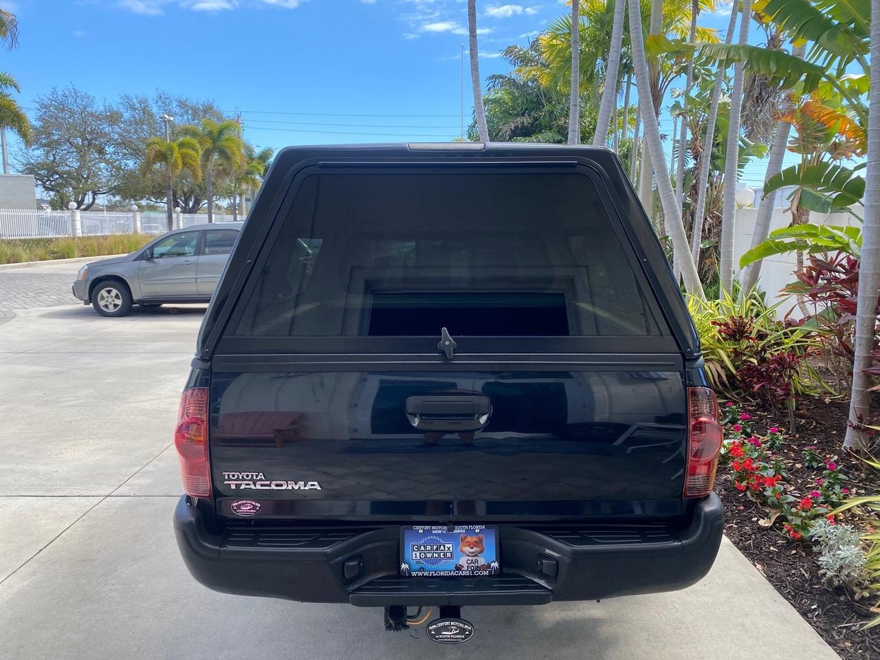 2007 Toyota Tacoma 4 DR CAMPER TOP LOW MILES 52,954 Pompano Beach FL