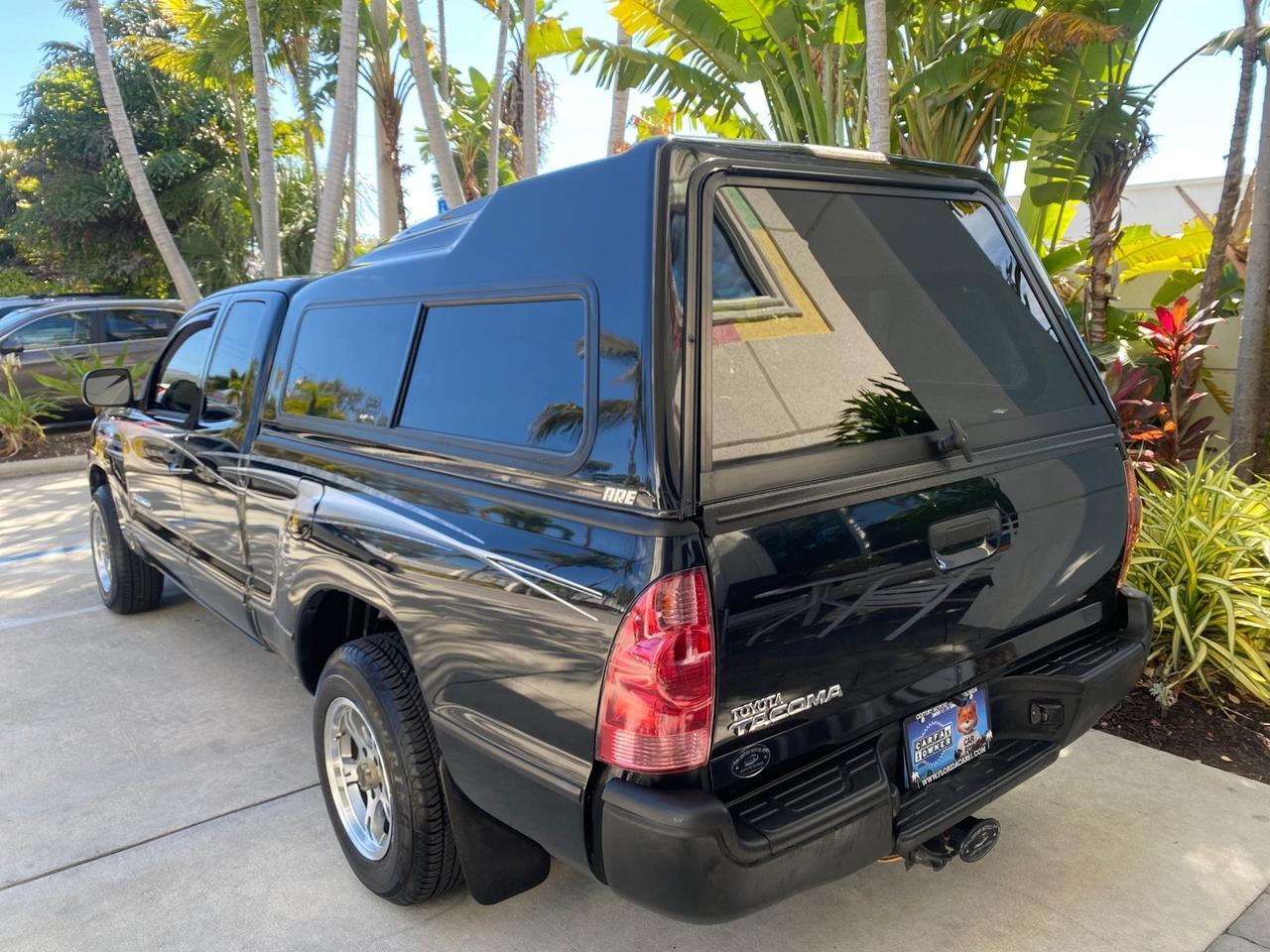2007 Toyota Tacoma 4 DR CAMPER TOP LOW MILES 52,954 Pompano Beach FL