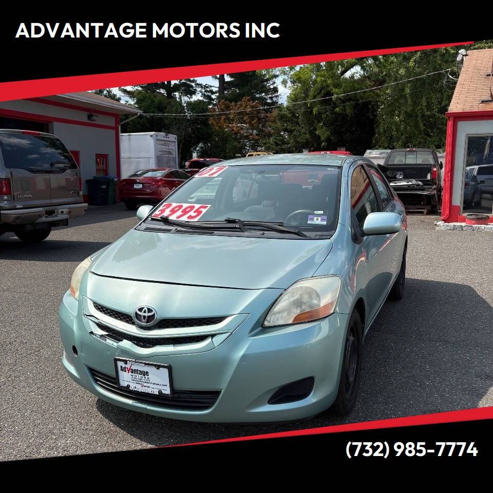 2007 Toyota Yaris Base 4dr Sedan 4A
