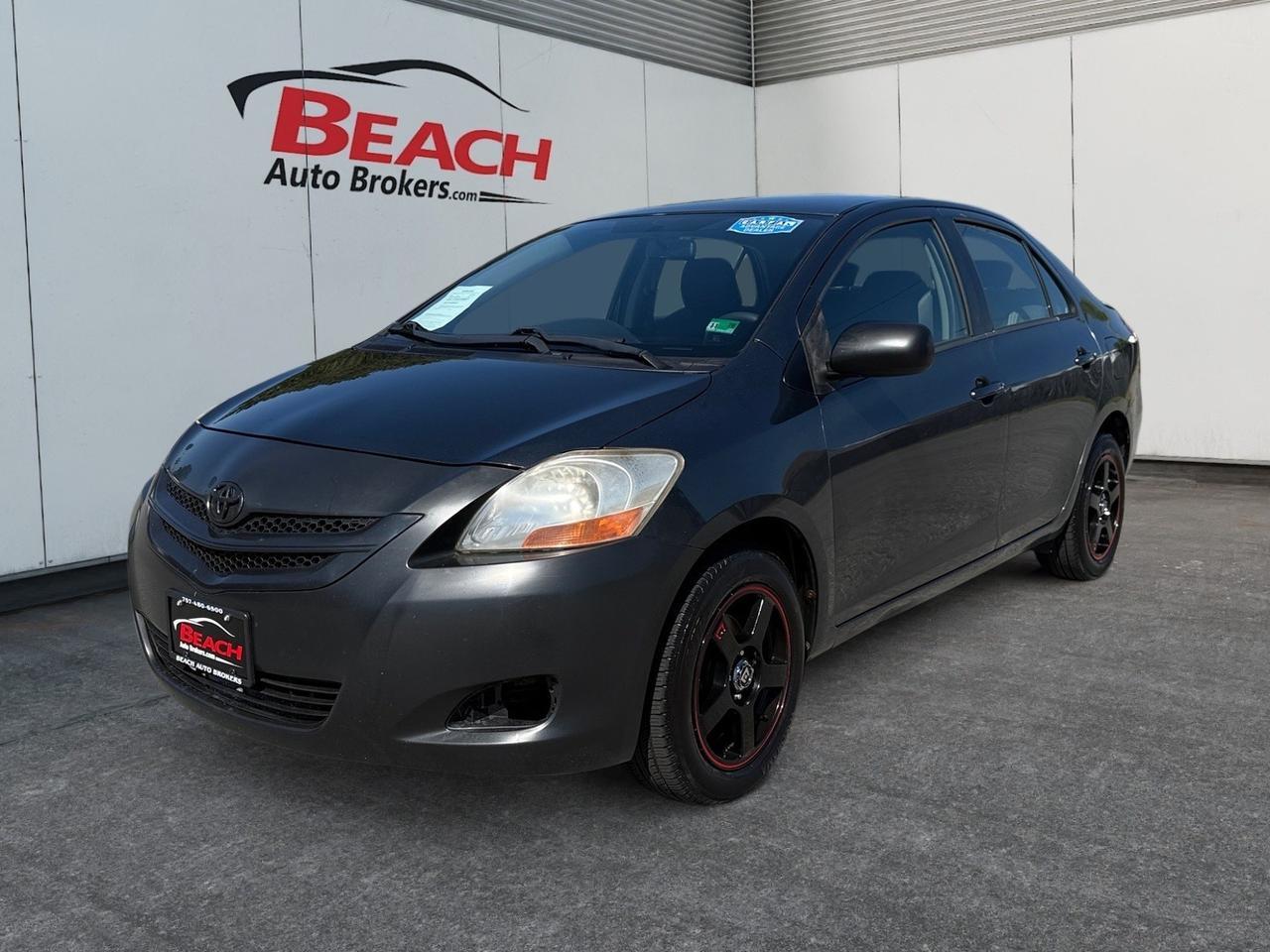 2007 Toyota Yaris S, AUX, USB, BLACK WHEELS, A/C, CD PLAYER, FOG LAMPS, LOW MILES, CLEAN TITLE, GREAT CONDITION!