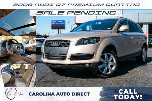 2008 Audi Q7 Premium QUATTRO / PANO Sunroof / Third Row!