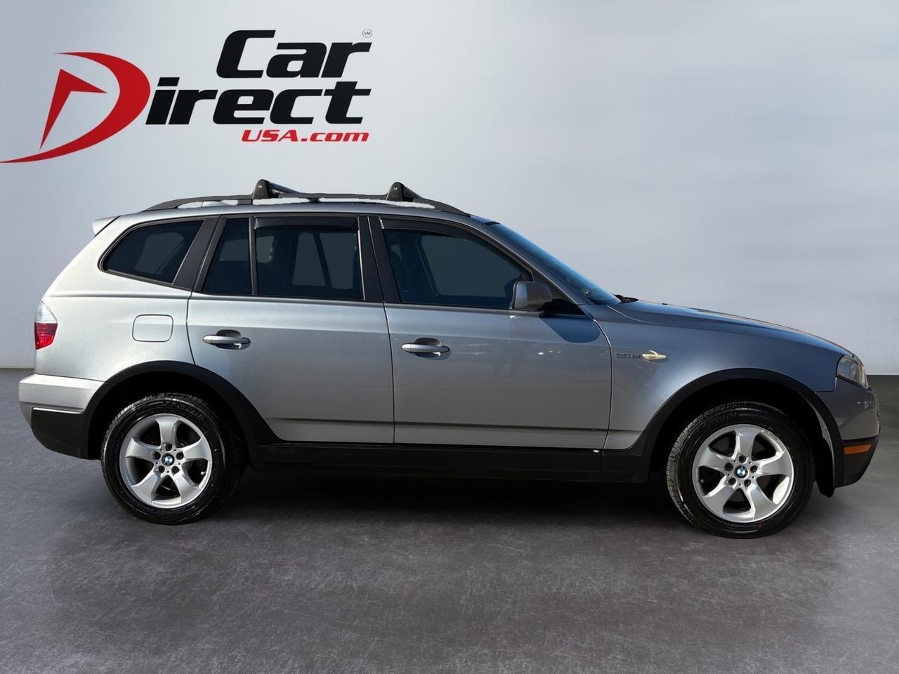 2008 BMW X3 3.0si AWD, PANORAMIC MOONROOF, HEATED STEERING WHEEL & SEATS, ROOF RACKS, POWER SEATS, WEATHER FLOOR MATS, ONLY 83K MILES, CLEAN CARFAX, LOCAL TRADE SERVICE RECORDS!!! Virginia Beach VA