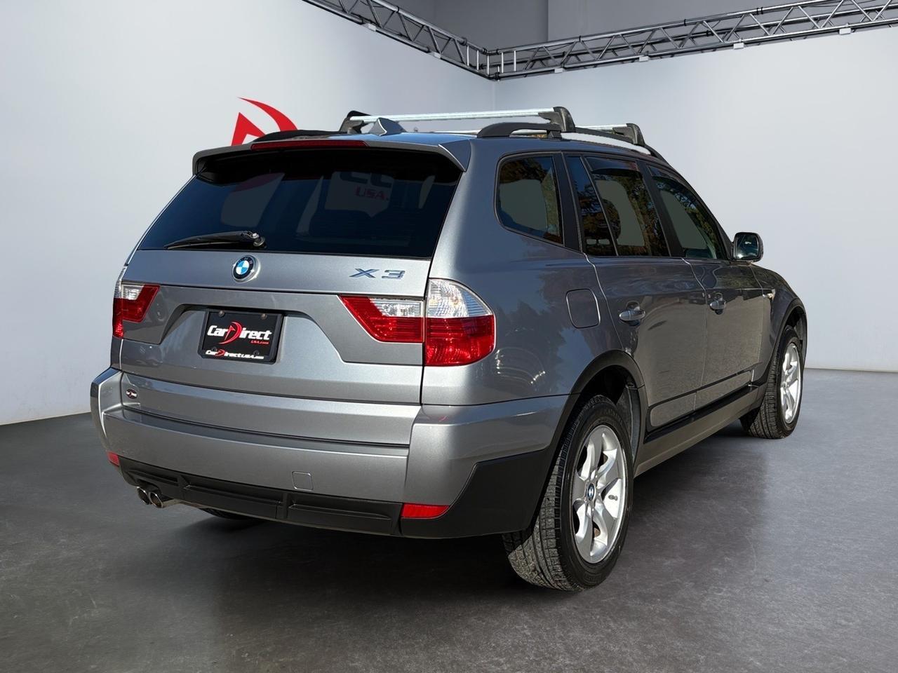 2008 BMW X3 3.0si AWD, PANORAMIC MOONROOF, HEATED STEERING WHEEL & SEATS, ROOF RACKS, POWER SEATS, WEATHER FLOOR MATS, ONLY 83K MILES, CLEAN CARFAX, LOCAL TRADE SERVICE RECORDS!!! Virginia Beach VA