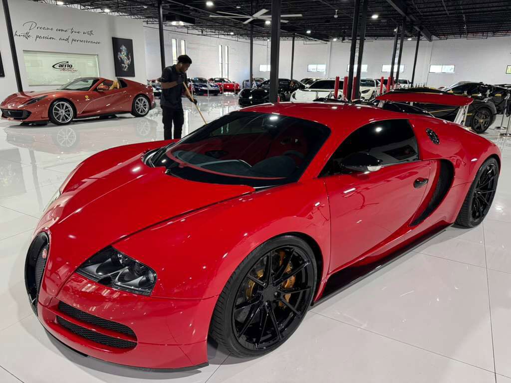 2008 Bugatti Veyron custom interior, Ryft exhaust system AND MORE!!!