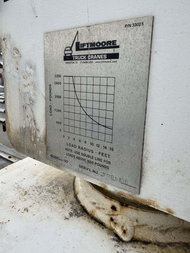 2008 Chevrolet C4500 Kodiak Duramax Service Body with Liftmore Crane Henrico VA