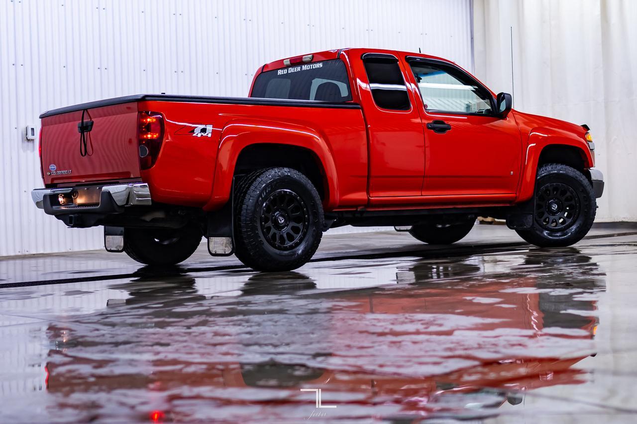2008 Chevrolet Colorado 4x4 Ext Cab LT Z71 Roof Fuel Wheels Red Deer AB