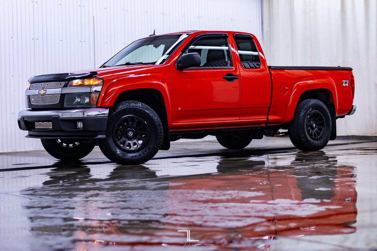 2008 Chevrolet Colorado 4x4 Ext Cab LT Z71 Roof Fuel Wheels Red Deer AB