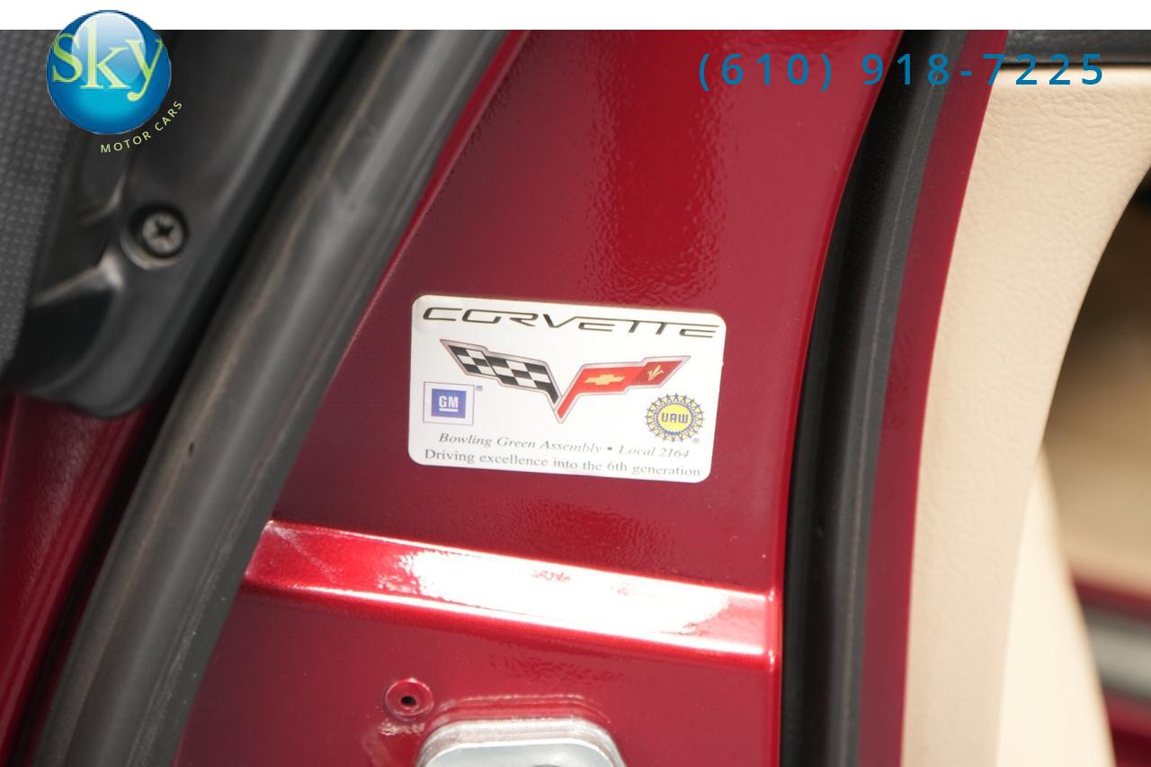 2008 Chevrolet Corvette 3LT Convertible 6-Speed Manual West Chester PA