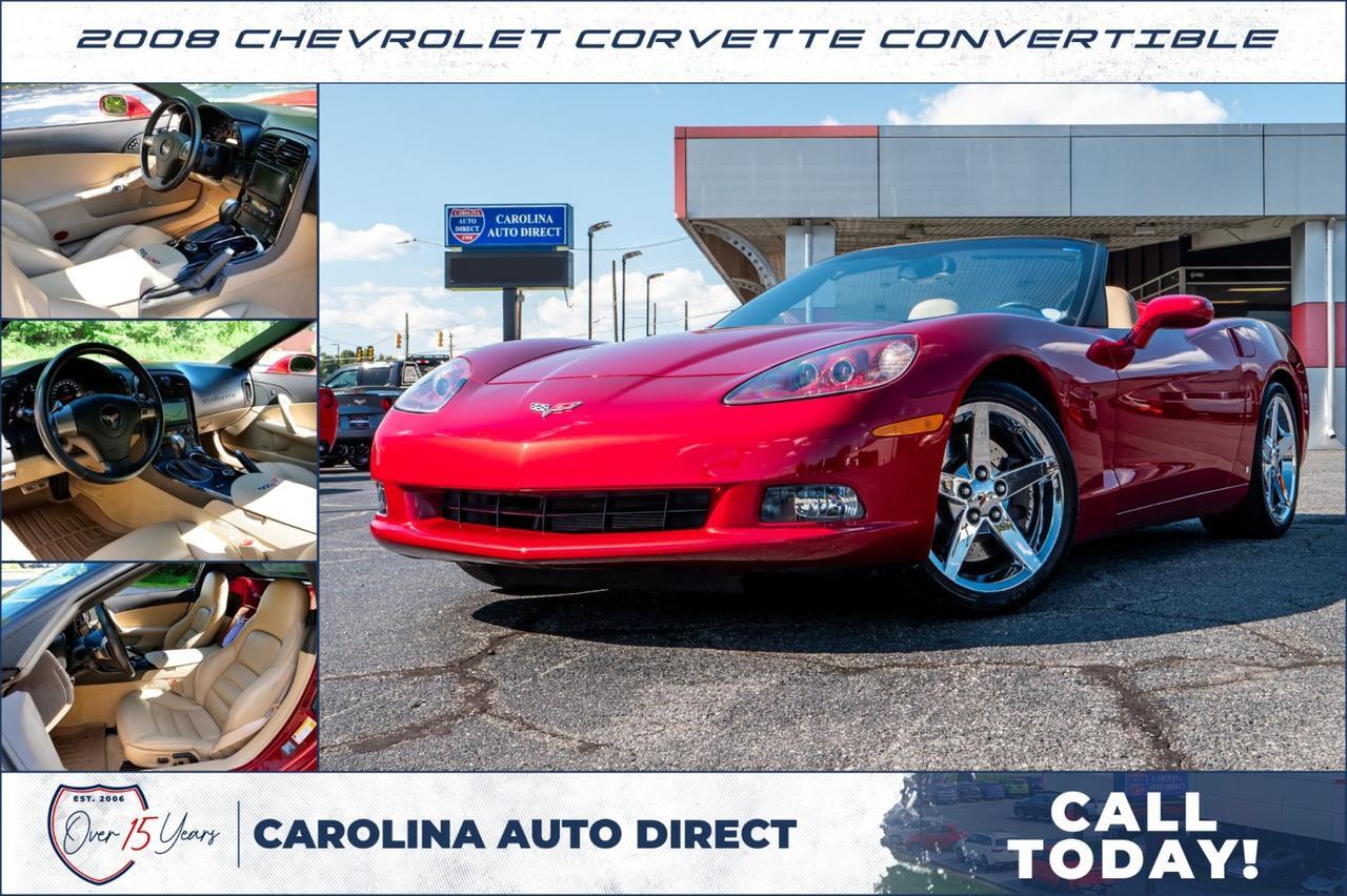 2008 Chevrolet Corvette Convertible / V8 / Magnetic Ride Control / Heated Seats! Lincolnton NC