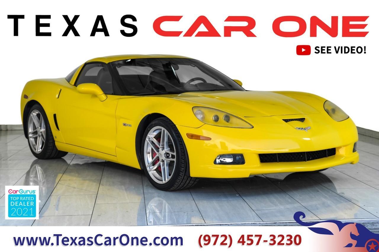 2008 Chevrolet Corvette Z06 7.0L LEATHER SEATS KEYLESS START POWER DRIVER SEAT CRUISE CONTROL Carrollton TX