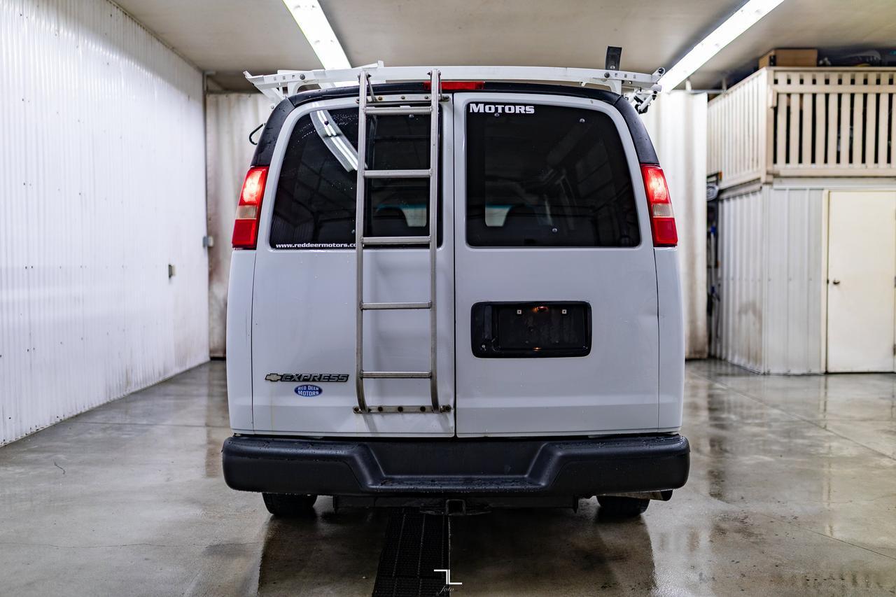 2008 Chevrolet Express 2500 Extended Cargo Van Diesel Red Deer AB