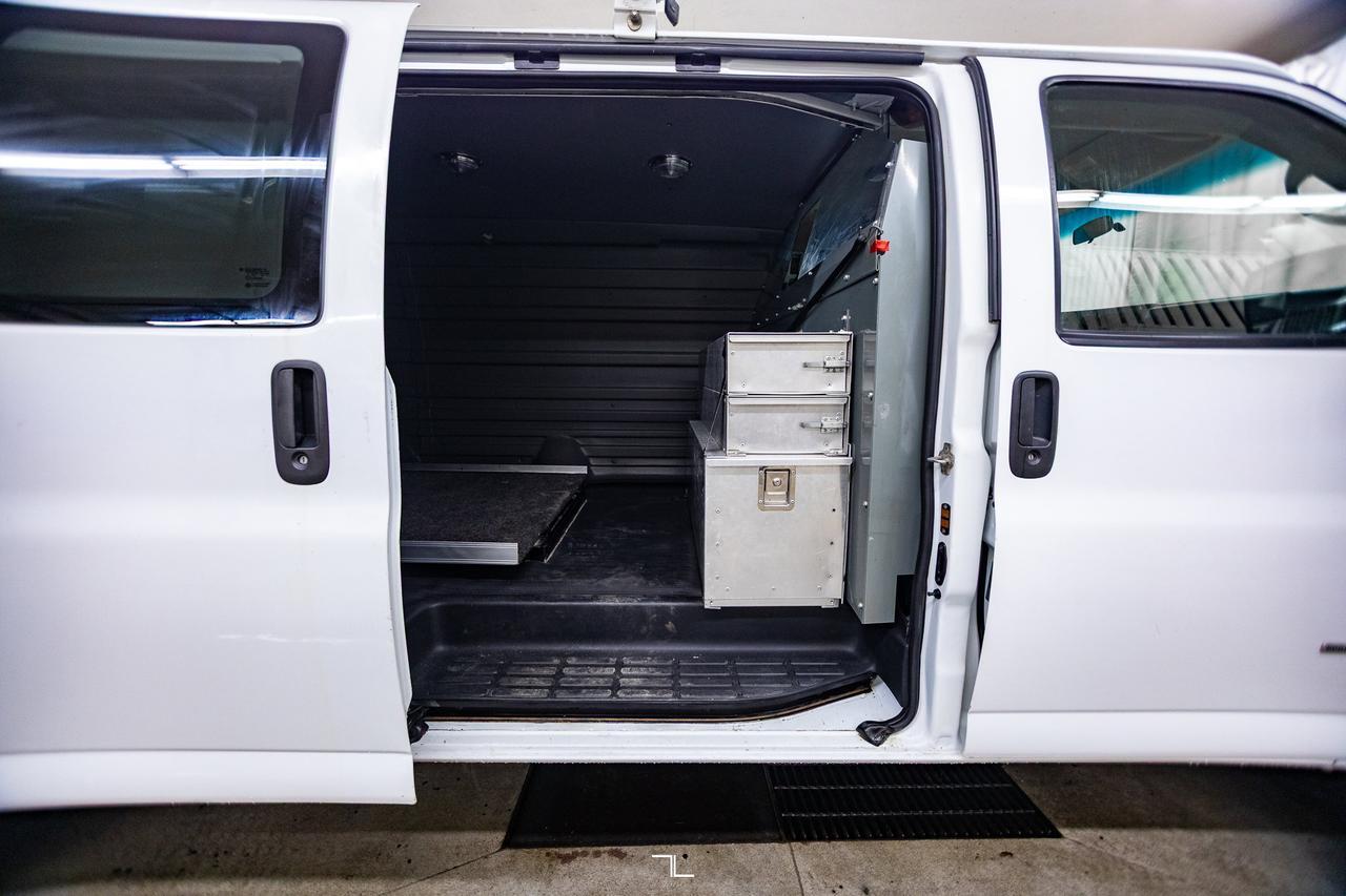 2008 Chevrolet Express 2500 Extended Cargo Van Diesel Red Deer AB