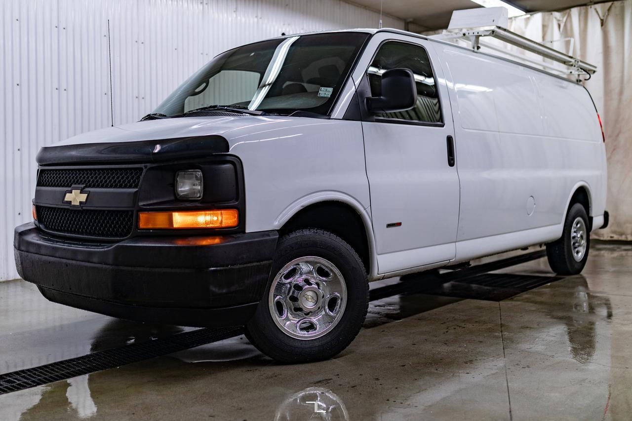 2008 Chevrolet Express 2500 Extended Cargo Van Diesel Red Deer AB