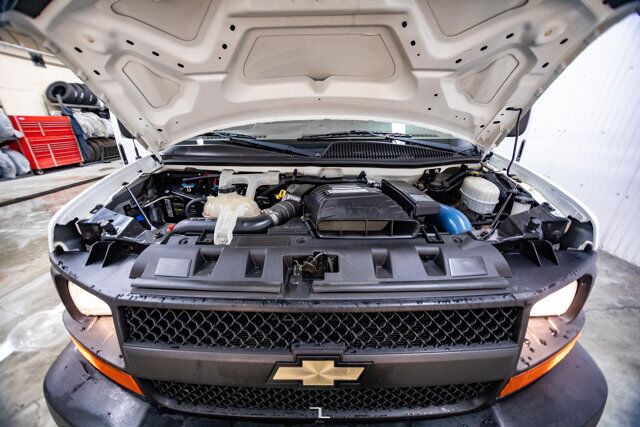 2008 Chevrolet Express 2500 Extended Cargo Van Diesel Red Deer AB