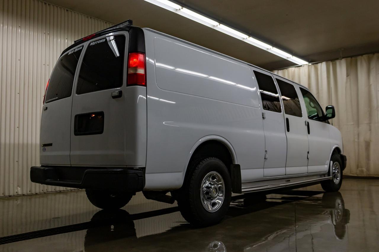 2008 Chevrolet Express G3500 Extended Cargo Van Shelving Red Deer AB