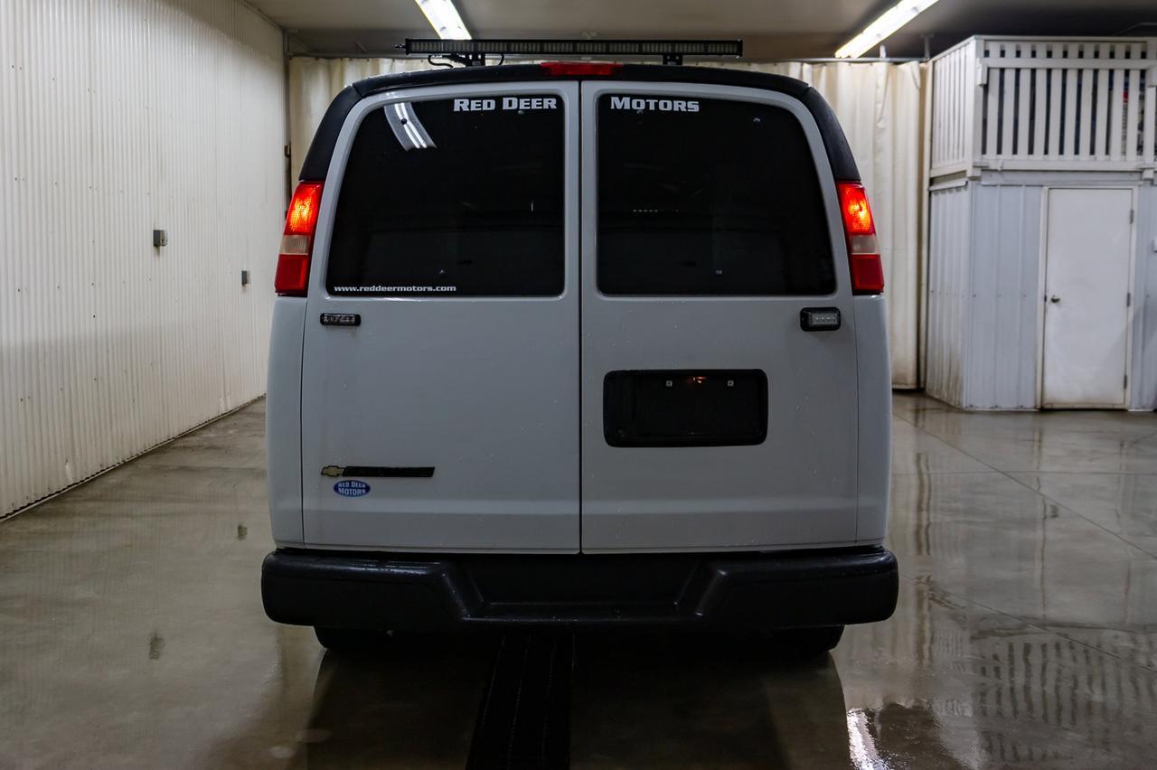 2008 Chevrolet Express G3500 Extended Cargo Van Shelving Red Deer AB