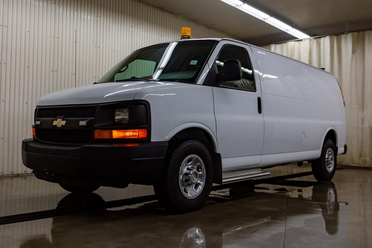 2008 Chevrolet Express G3500 Extended Cargo Van Shelving Red Deer AB