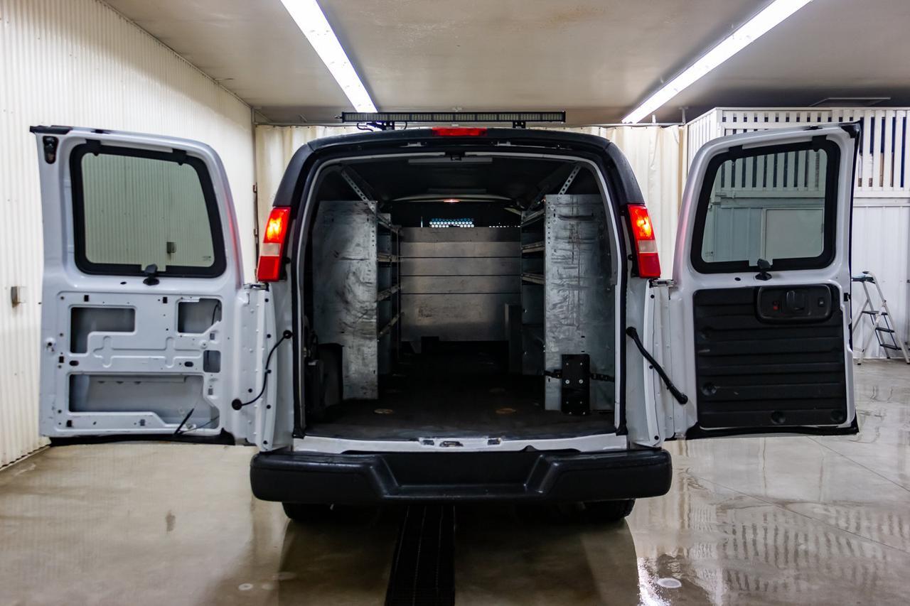 2008 Chevrolet Express G3500 Extended Cargo Van Shelving Red Deer AB