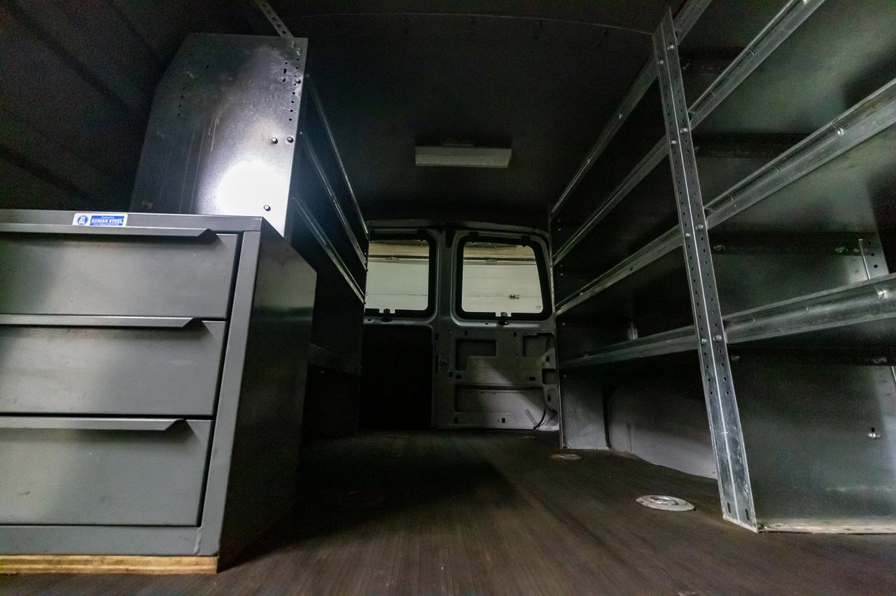 2008 Chevrolet Express G3500 Extended Cargo Van Shelving Red Deer AB
