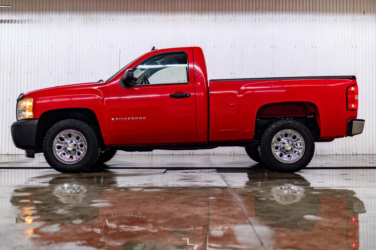 2008 Chevrolet Silverado 1500 4x2 Reg Cab LT Short Box Red Deer AB