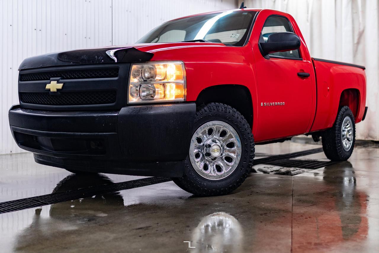 2008 Chevrolet Silverado 1500 4x2 Reg Cab LT Short Box Red Deer AB