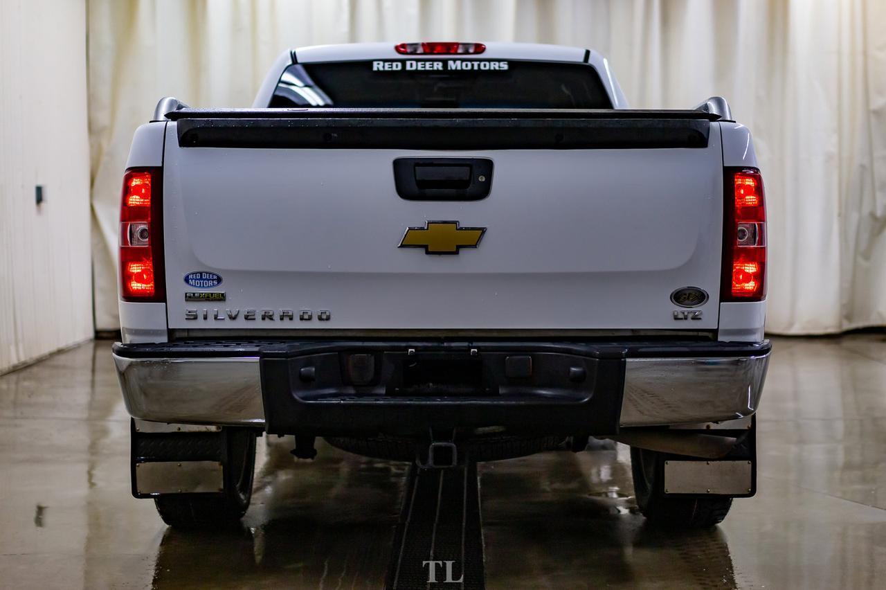 2008 Chevrolet Silverado 1500 4x4 Ext Cab LTZ GFX Leather Roof Red Deer AB