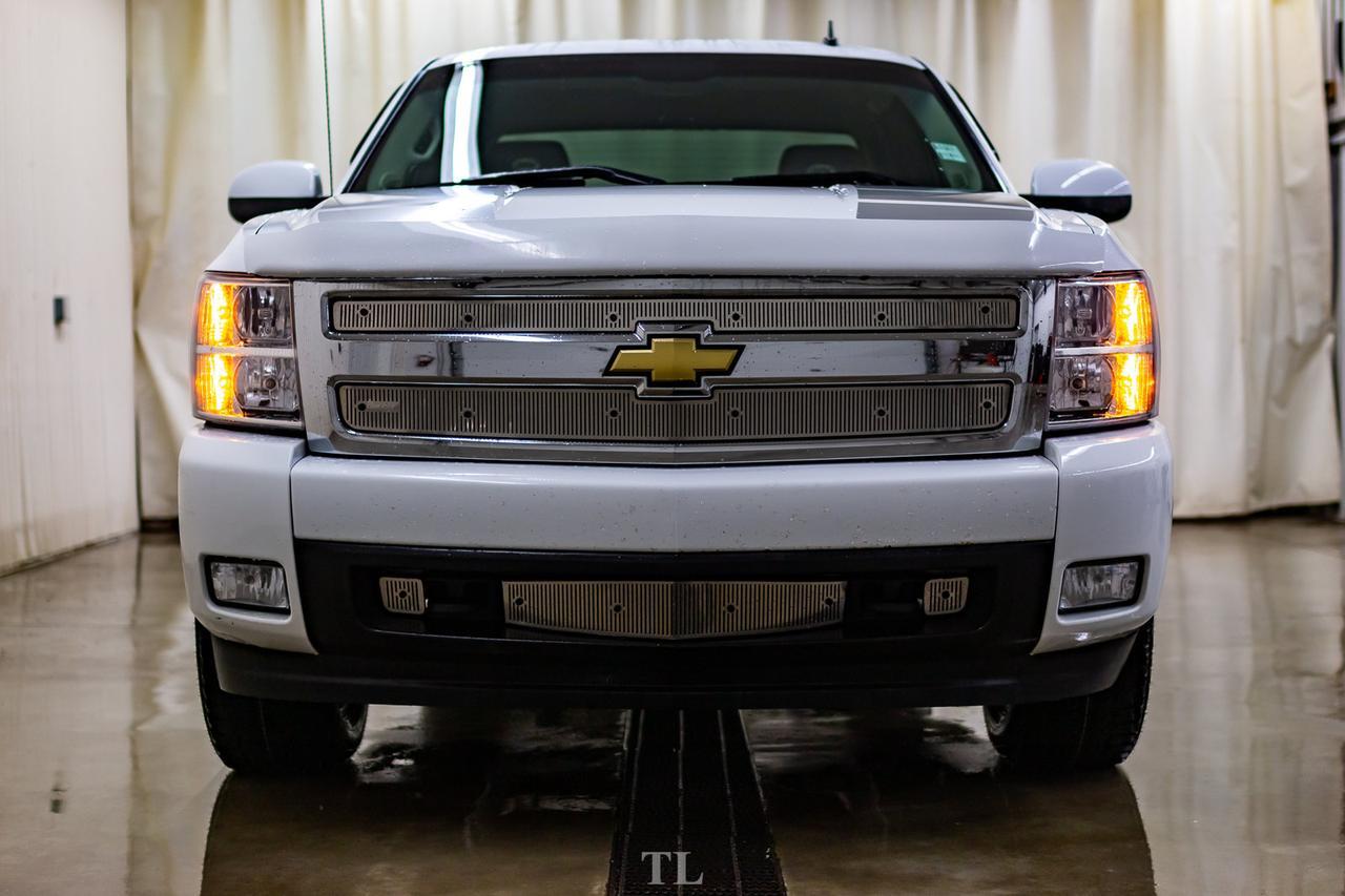 2008 Chevrolet Silverado 1500 4x4 Ext Cab LTZ GFX Leather Roof Red Deer AB
