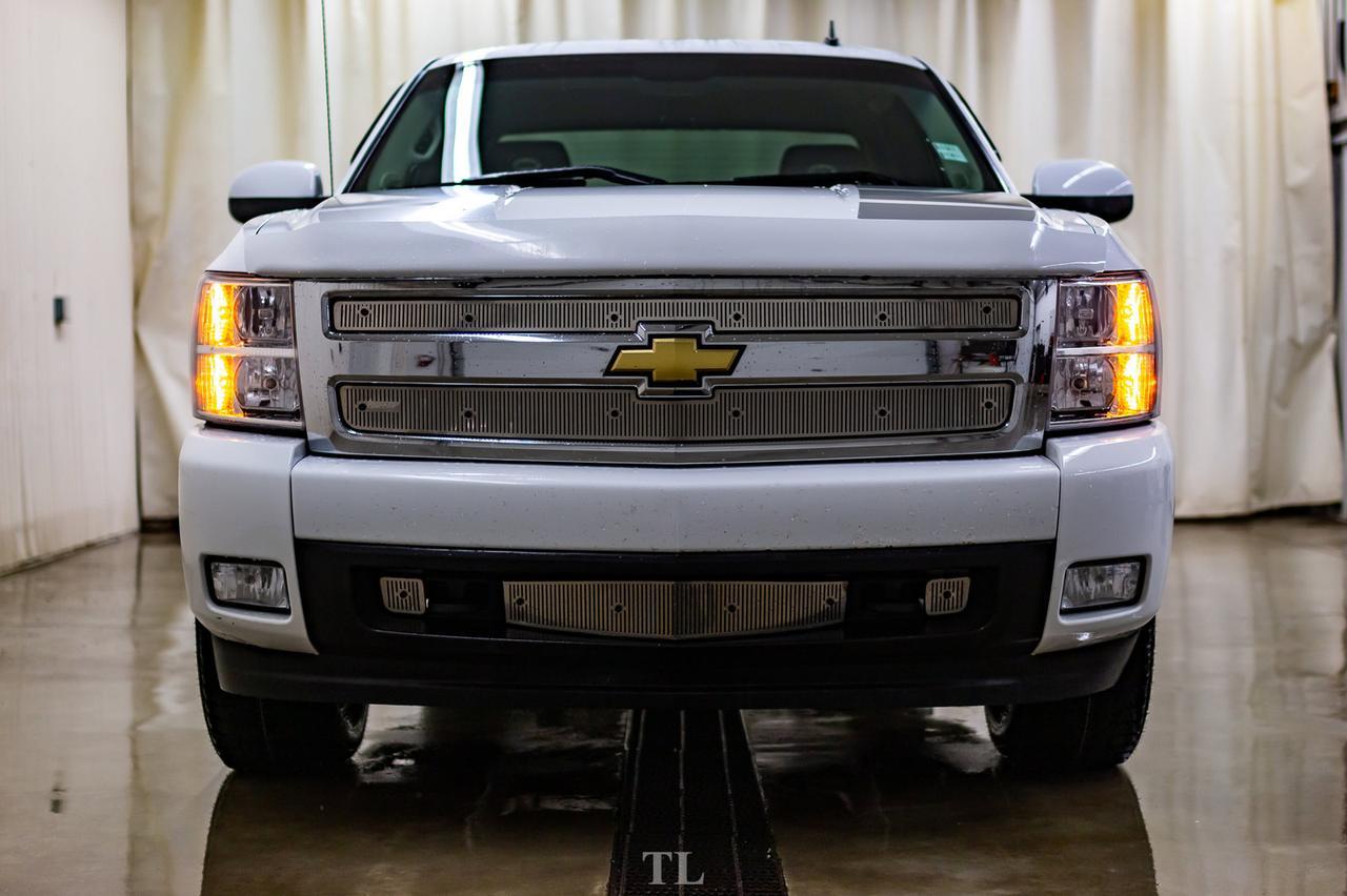 2008 Chevrolet Silverado 1500 4x4 Ext Cab LTZ GFX Leather Roof Red Deer AB