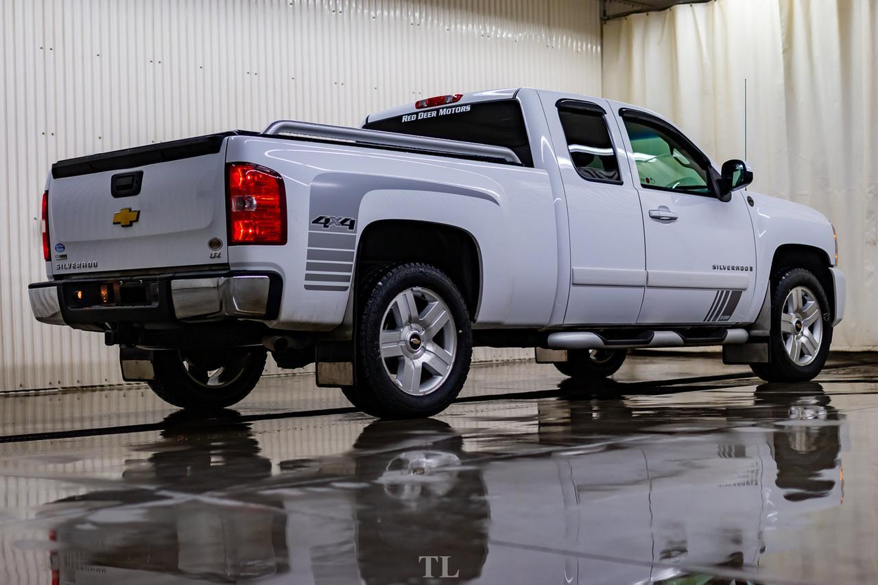 2008 Chevrolet Silverado 1500 4x4 Ext Cab LTZ GFX Leather Roof Red Deer AB