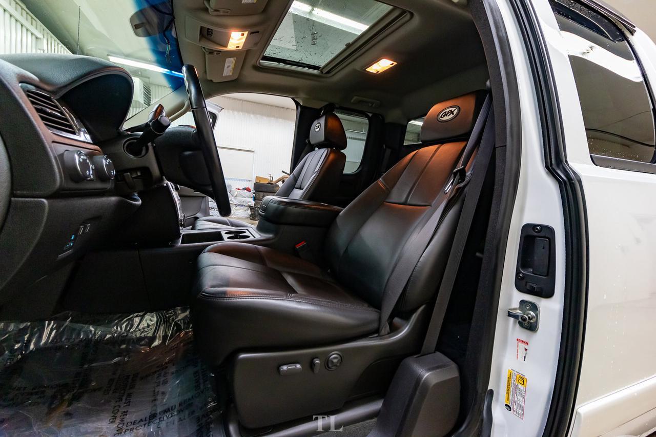 2008 Chevrolet Silverado 1500 4x4 Ext Cab LTZ GFX Leather Roof Red Deer AB