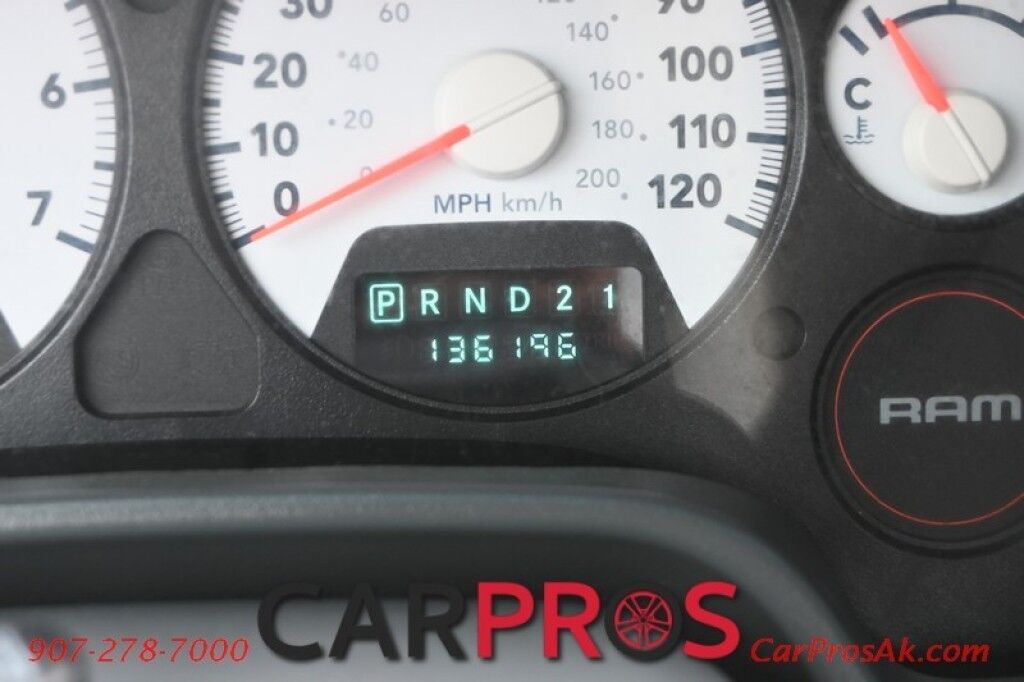 2008 Dodge Ram 1500 ST - 4X4 - 4.7L V8 - Regular Cab - Automatic - AM/FM - Aux Input & CD Player - Cruise Control - Tow Pkg - 1-Owner Anchorage AK