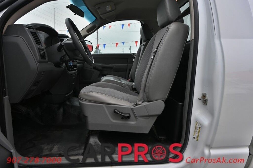 2008 Dodge Ram 1500 ST - 4X4 - 4.7L V8 - Regular Cab - Automatic - AM/FM - Aux Input & CD Player - Cruise Control - Tow Pkg - 1-Owner Anchorage AK