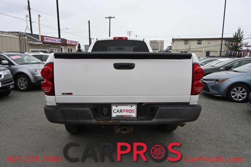 2008 Dodge Ram 1500 ST - 4X4 - 4.7L V8 - Regular Cab - Automatic - AM/FM - Aux Input & CD Player - Cruise Control - Tow Pkg - 1-Owner Anchorage AK