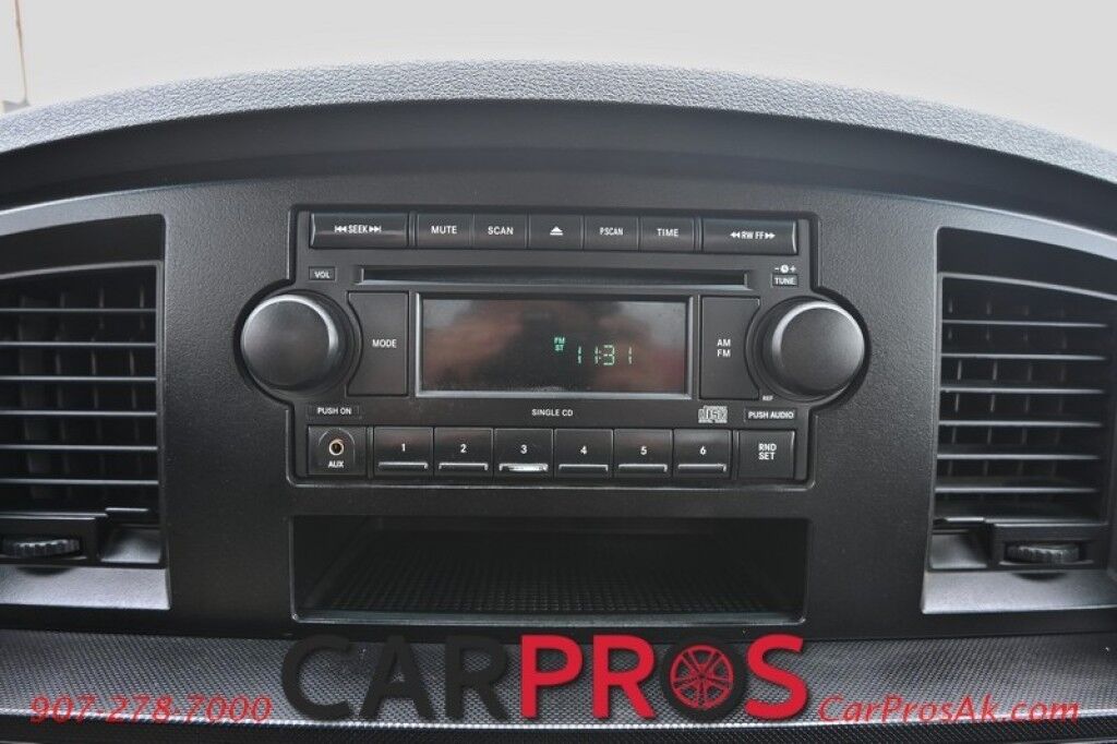 2008 Dodge Ram 1500 ST - 4X4 - 4.7L V8 - Regular Cab - Automatic - AM/FM - Aux Input & CD Player - Cruise Control - Tow Pkg - 1-Owner Anchorage AK
