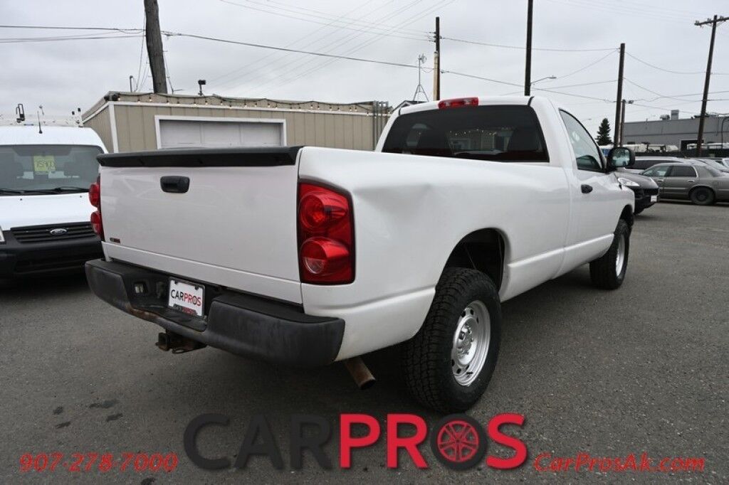 2008 Dodge Ram 1500 ST - 4X4 - 4.7L V8 - Regular Cab - Automatic - AM/FM - Aux Input & CD Player - Cruise Control - Tow Pkg - 1-Owner Anchorage AK