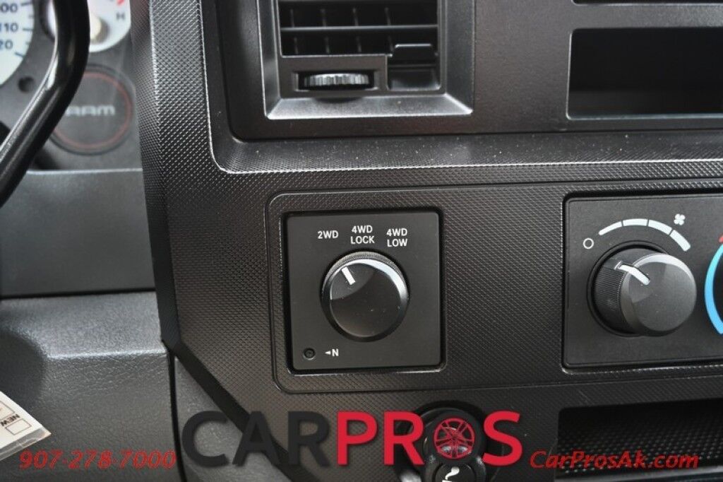 2008 Dodge Ram 1500 ST - 4X4 - 4.7L V8 - Regular Cab - Automatic - AM/FM - Aux Input & CD Player - Cruise Control - Tow Pkg - 1-Owner Anchorage AK