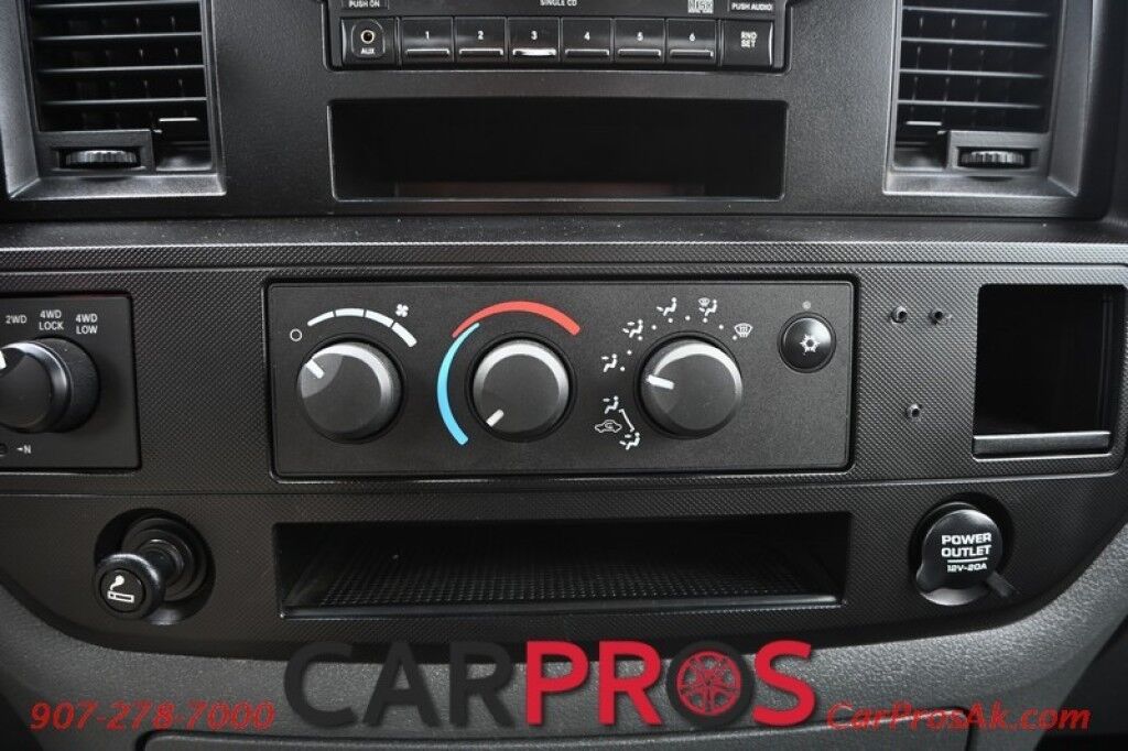 2008 Dodge Ram 1500 ST - 4X4 - 4.7L V8 - Regular Cab - Automatic - AM/FM - Aux Input & CD Player - Cruise Control - Tow Pkg - 1-Owner Anchorage AK