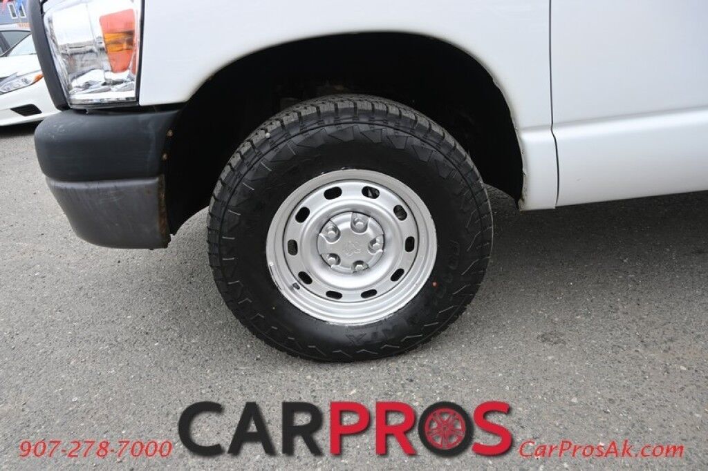 2008 Dodge Ram 1500 ST - 4X4 - 4.7L V8 - Regular Cab - Automatic - AM/FM - Aux Input & CD Player - Cruise Control - Tow Pkg - 1-Owner Anchorage AK