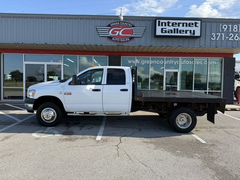 2008 Dodge Ram 3500 4x4 Diesel Flatbed Collinsville OK