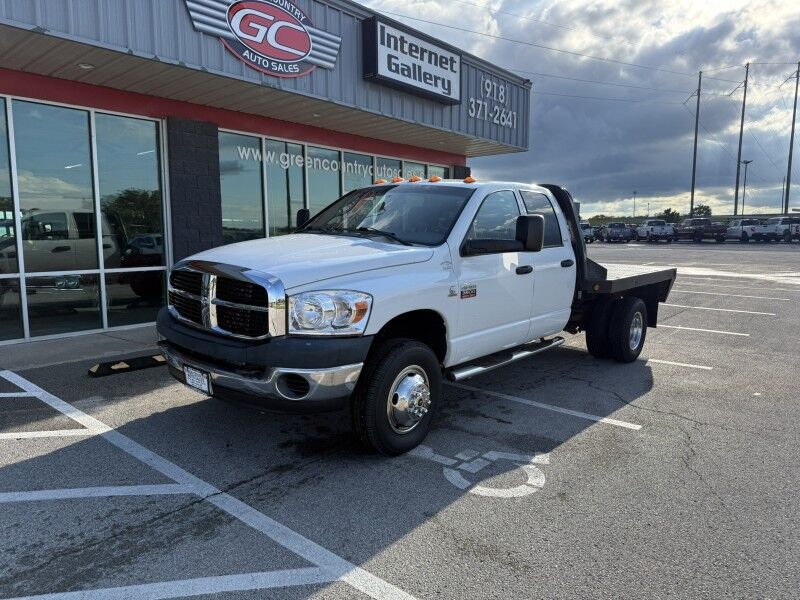 2008 Dodge Ram 3500 4x4 Diesel Flatbed Collinsville OK